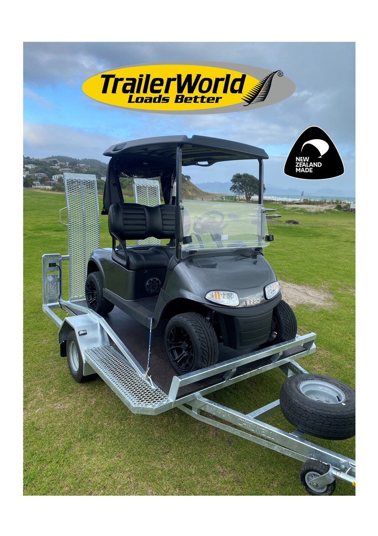 Golf Cart Transporter Trailer image 0